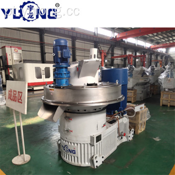 Máquina de prensagem de pelotas YULONG XGJ560 para madeira de borracha